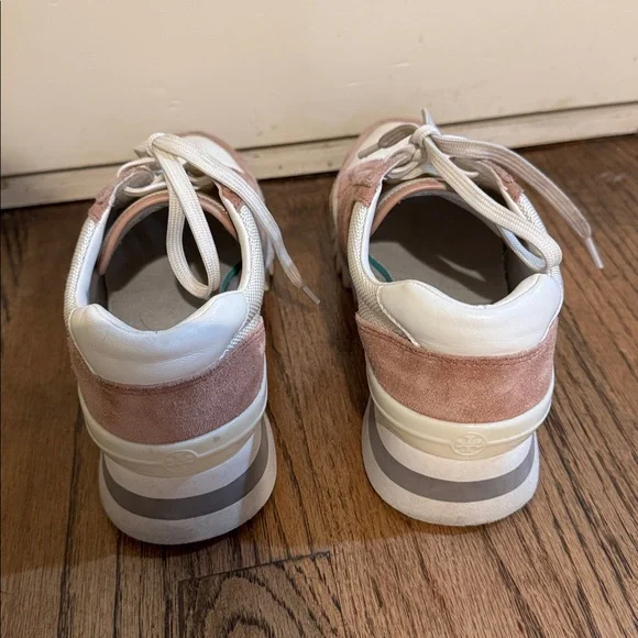 Tory Burch Blush and Cream Sneakers - Picture 4 of 5